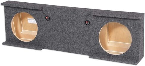 Rockville REC13 Dual 10" Subwoofer Enclosure Box, Downfire Design, High-Grade MDF, Premium Carpet, for 2007-2013 GMC/Chevy Sierra/Silverado Crew Cab Audio Enthusiasts in Saudi Arabia