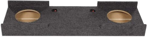 Rockville REC13 Dual 10" Subwoofer Enclosure Box, Downfire Design, High-Grade MDF, Premium Carpet, for 2007-2013 GMC/Chevy Sierra/Silverado Crew Cab Audio Enthusiasts in Saudi Arabia
