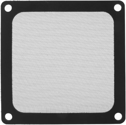 Zunate 5 Pcs Dust Filter for Computer Case Fan, Tiny Aperture Nylon PC Case Dust Mesh Filter, Magnetic Frame Computer Cooler Fan Dust Mesh Grill, Supports 80mm Ventilation Holes in Saudi Arabia