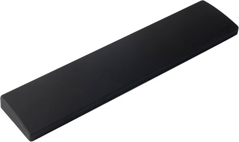Keychron Silicone Palm Rest for K4 / K4 He - 14.65 "دعم الرسغ للوحات مفاتيح ميكانيكية مضغوطة 96 ٪ ، راحة الكتابة الناعمة والمريحة - أسود in Saudi Arabia