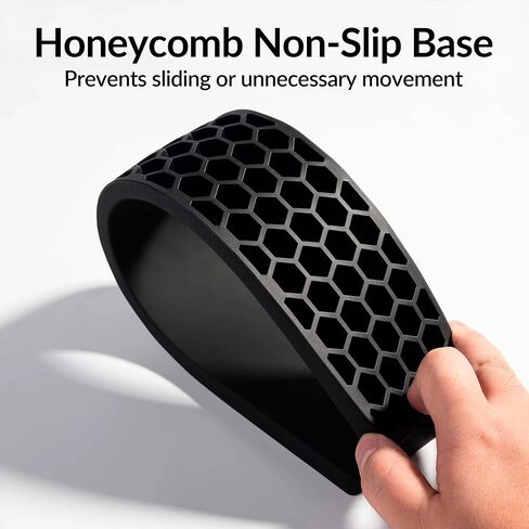 Keychron Silicone Palm Rest for K4 / K4 He - 14.65 "دعم الرسغ للوحات مفاتيح ميكانيكية مضغوطة 96 ٪ ، راحة الكتابة الناعمة والمريحة - أسود in Saudi Arabia