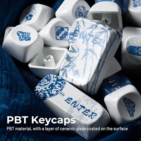 PBT Keyboard keycaps,Shine Through MOA Frog Green keycaps in Saudi Arabia