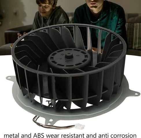 Internal Cooling Fan DC 12V 2.15A 23 Blades Universal Replacement Cooling Fan for Consoles PS5 Console 5 PS5 Fan KSB1212HGG4E 23 Blades Series Fan in Kuwait
