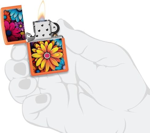 Zippo Flower Lighters in Kuwait