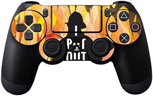 Mayyskins Skin متوافق مع Sony PlayStation Dualshock PS4 Controller - لقد وضعت | غلاف فينيل وقائي ، متين ، وفريد ​​من نوعه | من السهل تطبيق الأنماط وإزالتها وتغييرها | صنع في الولايات المتحدة in Saudi Arabia