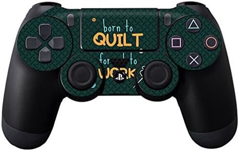 MightySkins Skin Compatible with Sony Playstation DualShock PS4 Controller – Born to Quilt | Protective, Durable, and Unique Vinyl wrap Cover | Easy to Apply, Remove | Made in The USA in Saudi Arabia