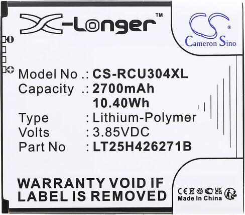 Cameron Sino New 2700mAh Replacement Battery for Calypso, Radiant Core, U304AA, U318AA in Saudi Arabia