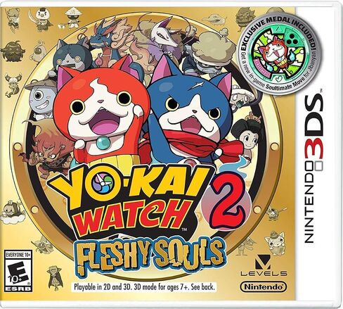 YO-KAI WATCH 2: Fleshy Souls - Nintendo 3DS (Renewed) in Saudi Arabia