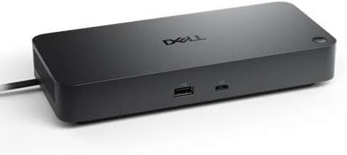 Dell Pro Smart Dock SD25 Docking Station Bundle Includes 130W Power Delivery Display Port Cable+ Zoomspeed HDMI Cable+ Ethernet Cable + Cleaning Cloth Supports Up to Four Displays WQHD 60Hz Displays in Saudi Arabia