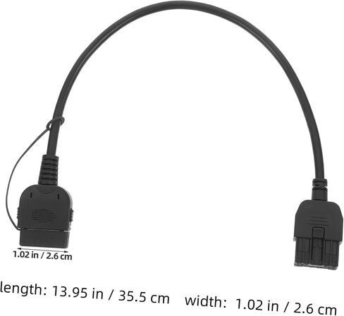 HEALLILY 3.5mm to USB Audio Cable for Car Amplifiers Male to Male Cord Stereo Sound Adapter for Headphones and Audio Equipment Compatible and Car Systems in Saudi Arabia