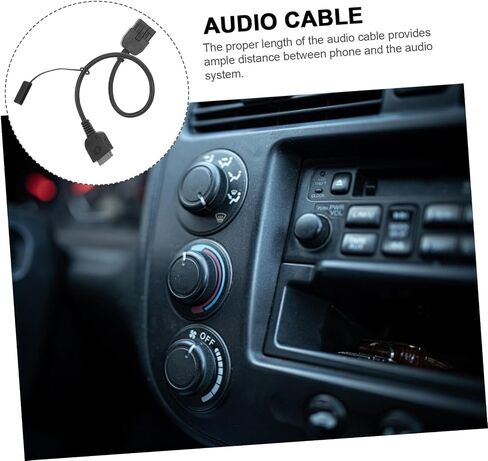 HEALLILY 3.5mm to USB Audio Cable for Car Amplifiers Male to Male Cord Stereo Sound Adapter for Headphones and Audio Equipment Compatible and Car Systems in Saudi Arabia