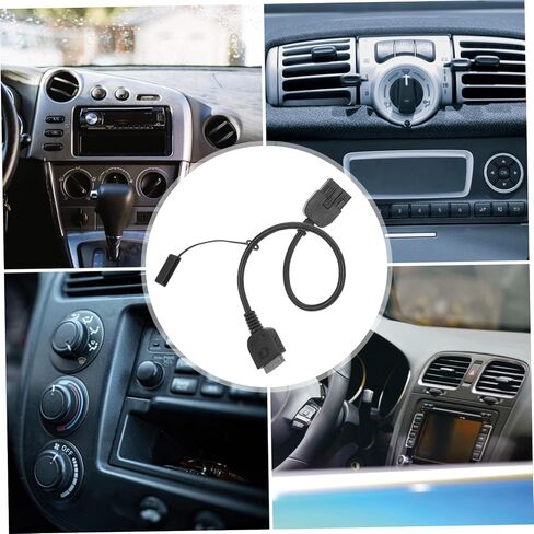 HEALLILY 3.5mm to USB Audio Cable for Car Amplifiers Male to Male Cord Stereo Sound Adapter for Headphones and Audio Equipment Compatible and Car Systems in Saudi Arabia
