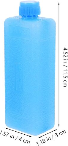 8 Pack Air Conditioner Ice Packs Flexible Ice Blocks for Cooler Reusable Freezer Blocks Maximized Cooling for Air Cooler Portable Ice Storage (4.5 * 1.5 * 1 Inch) in Saudi Arabia
