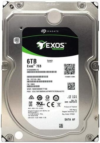 ST6000NM0115 3.5"-Inch HDD 6TB 7200 RPM 512e SATA 6Gb/s 256MB Cache Internal Hard Drive in Saudi Arabia
