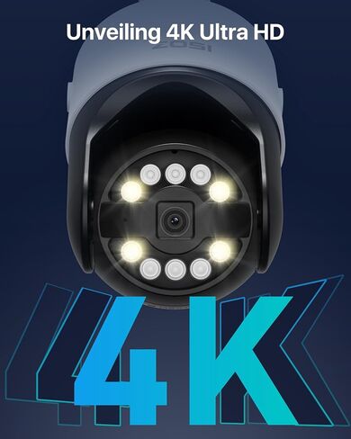 Zosi 4K 8MP 16CH Security Camera Camera مع اكتشاف مركبة AI Face Person ، 12 × 4K تتبع تتبع Auto Tracking Pt Poe مع الأضواء الكاشفة ، الصوت ثنائي الاتجاه ، 16 Port 32Ch 8MP NVR مع 4TB HDD in Kuwait