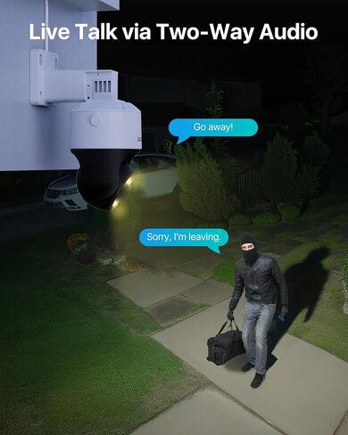 Zosi 4K 8MP 16CH Security Camera Camera مع اكتشاف مركبة AI Face Person ، 12 × 4K تتبع تتبع Auto Tracking Pt Poe مع الأضواء الكاشفة ، الصوت ثنائي الاتجاه ، 16 Port 32Ch 8MP NVR مع 4TB HDD in Kuwait