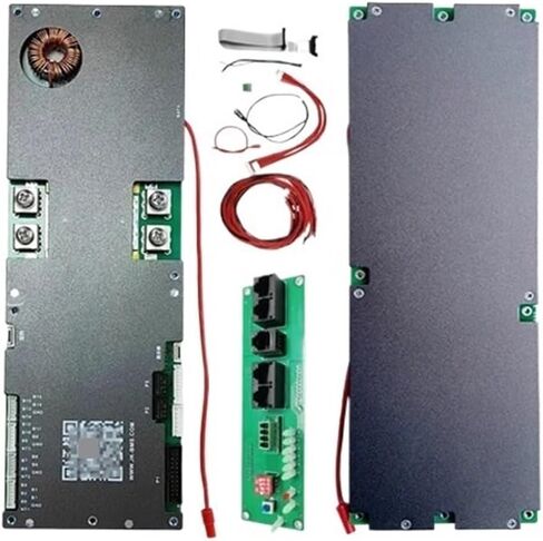 PB2A16S20P 200A 16S 48V 1A 2A توازن النشط LifePo4 البطارية 8S 24V 100A 150A RS485 RS232 LI-ION CHESTALING (JK-PB2A16S20P 4.3LCD) in Saudi Arabia