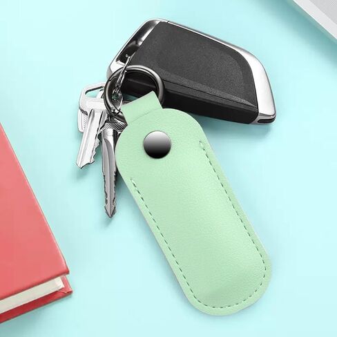 حائبة حامل عصا USB من الجلد الدقيق USB الحامي مع سلسلة مفاتيح اختيارية اللون in Kuwait
