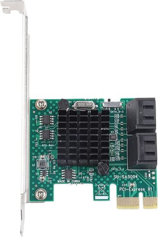 PCIe Expansion Card 3.0 4 Port PCIe Controller Adapter with 6Gbps for Desktop PC in Kuwait