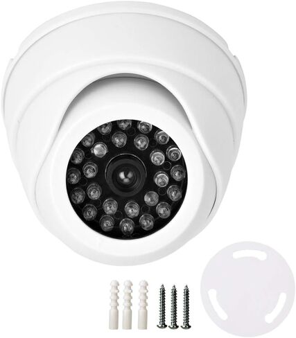 موقظ الأمن المزيف قبة كاميرا Dummy Monity LED LED لخوف اللصوص في مواقع السوبر ماركت أو مكاتب المواد ABS in Kuwait
