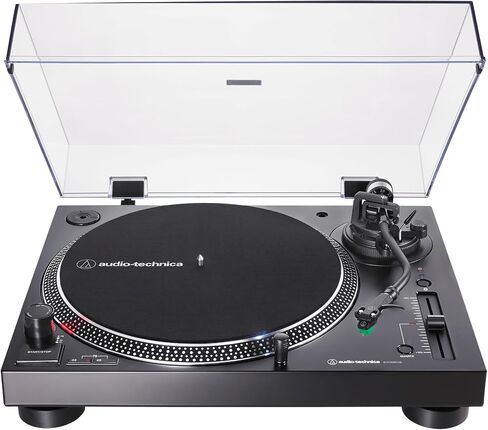 صوتي-Technica AT-LP120XBT-USB DIRER-SRIVE DRIVE DRIVE مع Bluetooth ، التناظرية ، ومخرجات USB-حزمة سوداء مع سماعات الرأس ، الكابل ، حصيرة الانزلاق ، مجموعة التنظيف ، وقماش أوستن بازار تلميع in Saudi Arabia
