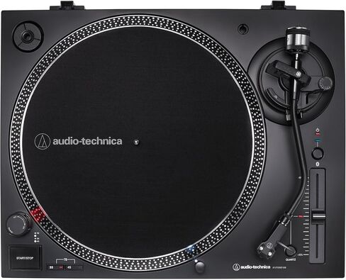 صوتي-Technica AT-LP120XBT-USB DIRER-SRIVE DRIVE DRIVE مع Bluetooth ، التناظرية ، ومخرجات USB-حزمة سوداء مع سماعات الرأس ، الكابل ، حصيرة الانزلاق ، مجموعة التنظيف ، وقماش أوستن بازار تلميع in Saudi Arabia
