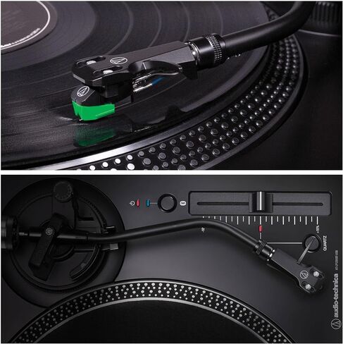 صوتي-Technica AT-LP120XBT-USB DIRER-SRIVE DRIVE DRIVE مع Bluetooth ، التناظرية ، ومخرجات USB-حزمة سوداء مع سماعات الرأس ، الكابل ، حصيرة الانزلاق ، مجموعة التنظيف ، وقماش أوستن بازار تلميع in Saudi Arabia