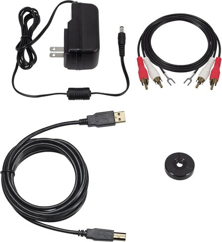 صوتي-Technica AT-LP120XBT-USB DIRER-SRIVE DRIVE DRIVE مع Bluetooth ، التناظرية ، ومخرجات USB-حزمة سوداء مع سماعات الرأس ، الكابل ، حصيرة الانزلاق ، مجموعة التنظيف ، وقماش أوستن بازار تلميع in Saudi Arabia