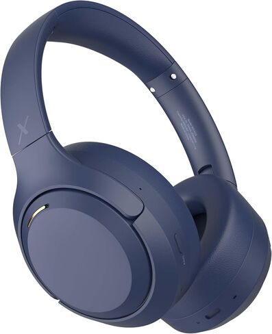 Riwbox Hybrid Active Noise Cancelling Headphones, Wireless Bluetooth Headset Over Ear, 60H Playtime, High-Fidelity, Foldable, Comfort&Immersion for Work/Commuting (Black) in Saudi Arabia