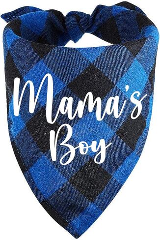 YROVWENQ Classic Pink Plaid Pet Puppy Dog Bandana Accessories, Girl Dog Birthday Bandana Scarf Bibs for Pet Birthday Outfit Party Supplies in Saudi Arabia