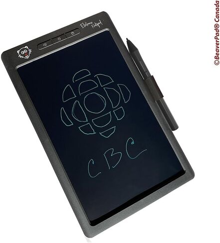 BeaverPadⓇ LCD Writing Pad/Drawing Board (Ewriter) and Graphics Tablet with Memory, Save and Bluetooth Function (Grey) in Saudi Arabia