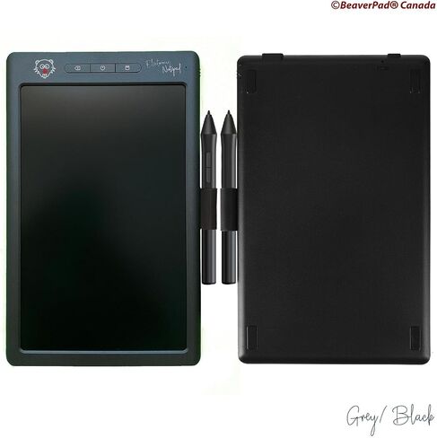 BeaverPadⓇ LCD Writing Pad/Drawing Board (Ewriter) and Graphics Tablet with Memory, Save and Bluetooth Function (Grey) in Saudi Arabia