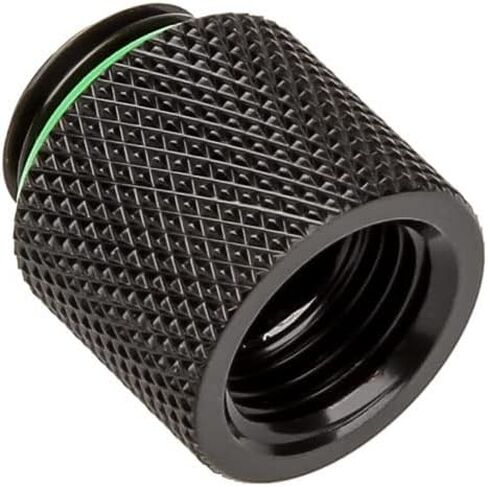 محول Bitspower G1/4 Pouces Ag Auf G1/4 Pouces Ig - 15mm ، أسود in Kuwait