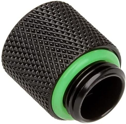 محول Bitspower G1/4 Pouces Ag Auf G1/4 Pouces Ig - 15mm ، أسود in Kuwait