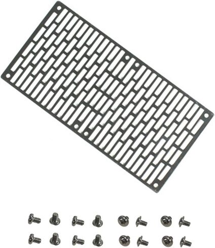Radiator Guard Galvanized Steel Cooling Fan Plate Panel for PC Cooling Components Radiator Shield 14/28/42cm Galvanized Steel Protector in Saudi Arabia