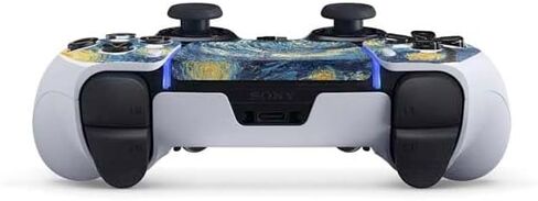 Skinit Decal Gaming Skin Compatible with PS5 DualSense Edge Pro Controller - Officially Licensed The Great Wave Off Kanagawa by Hokusai Design in Saudi Arabia