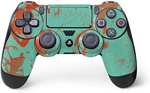 Skinit Skinit Skin Maming Skin Accompated مع PS4 Pro/Slim Controller - تصميم الفيروز المسحوق in Saudi Arabia