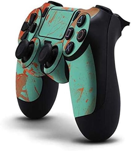 Skinit Skinit Skin Maming Skin Accompated مع PS4 Pro/Slim Controller - تصميم الفيروز المسحوق in Saudi Arabia