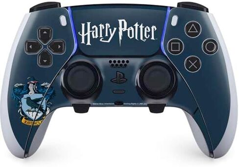 ألعاب Skinit Scenit Gaming Skin متوافقة مع PS5 DualSense Edge Pro Controller - World World World Harry Potter Ravenclaw House Design in Saudi Arabia