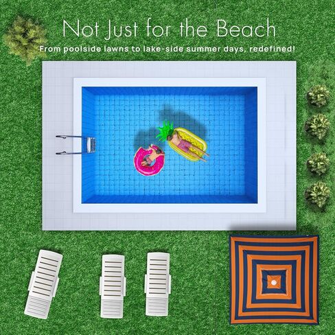 Premium Beach Cabana - Umbrellissimo Sage. Includes Sand Anchor, Designer Canvas Prints & Fringe finishes, Sand Pockets, pegs, Matching Carry Bag. Easy Set up 6.6'x6.6' of Cool UPF 50+ Shade in Saudi Arabia