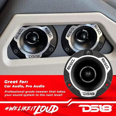 DS18 PRO-TWN6.4 PRO 4 "Super Bullet Twitter High Compression Neodymium 1.25" لفائف الصوت 4 أوم in Saudi Arabia