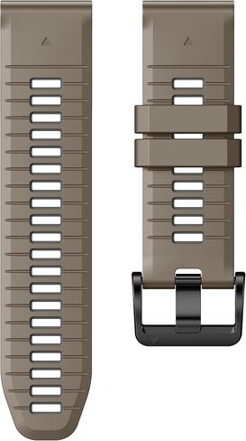 NotoCity for Fenix 7X Pro/6X Pro Band for Fenix 6X Strap Fenix 7X Band 26mm Width Fenix 5X Plus Wristband for Descent Mk2i/tactix Delta/tactix 7 Pro/tactix 7 AMOLED Soft Silicone Watch(Black) in Kuwait
