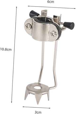 إكسسوارات Besportble Walk Claw Claw Claw for Cane Non Slip for Ice تعزيز الاستقرار والتوازن للتسلق في الهواء الطلق والفضة الرحلات in Saudi Arabia