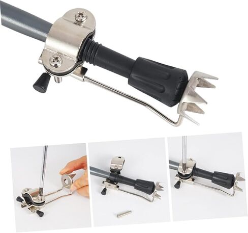 إكسسوارات Besportble Walk Claw Claw Claw for Cane Non Slip for Ice تعزيز الاستقرار والتوازن للتسلق في الهواء الطلق والفضة الرحلات in Saudi Arabia
