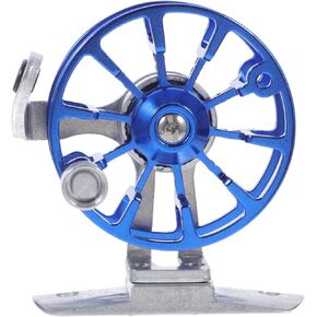 Yardwe Aluminium Alloy Fly Fishing Reel Outdoor Sea Fishing Wheel Durable Lightweight Practical Accessories for Right Hand Blue Model in Saudi Arabia