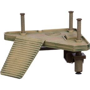Penn-Plax Reptology Floating Turtle Pier and Basking Platform – Decorative, Functional, and Naturally Inspired – Small Size (Model Number: REP602) in Saudi Arabia