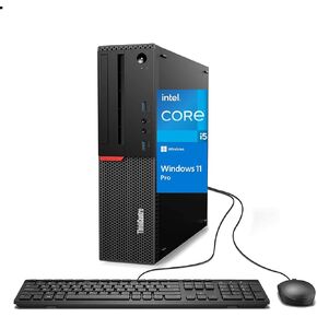 Lenovo ThinkCentre M900 SFF Desktop Computer PC, Intel Core i5-6500 3.2 GHz, 16GB DDR4 RAM, 480GB SSD, Keyboard ＆ Mouse, VGA, DisplayPort, Windows 11 Pro (Renewed) in Saudi Arabia