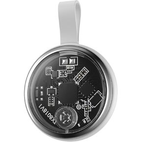 2025 New Air Tracker Tag-1 Pack Compatible with Find My (iOS Only), Bluetooth Tracker (White), Portable Locator Device in Saudi Arabia