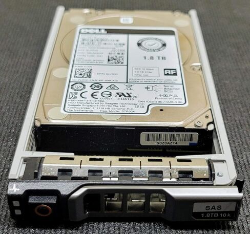 Dell HDD 1,8TB 10K SAS 2,5 Inch Hot Plug, VJ7CD (Hot Plug) in Saudi Arabia