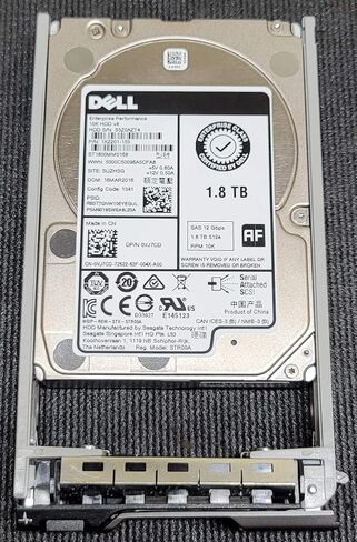 Dell HDD 1,8TB 10K SAS 2,5 Inch Hot Plug, VJ7CD (Hot Plug) in Saudi Arabia